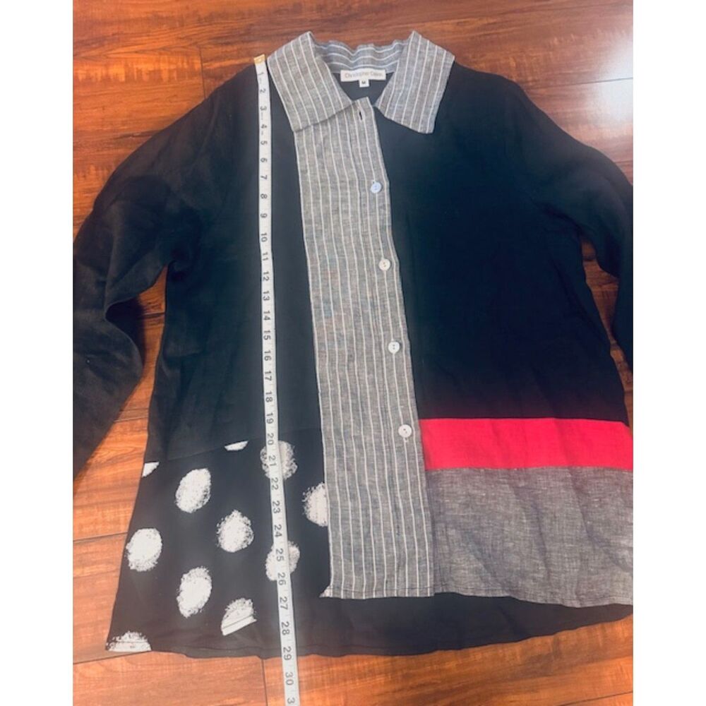 Christopher Calvin Artsy Patchwork Boho Colorbloc… - image 8